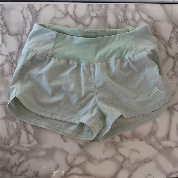 adidas Pants - Adidas | Climalite Mint Running Shorts Glide Show